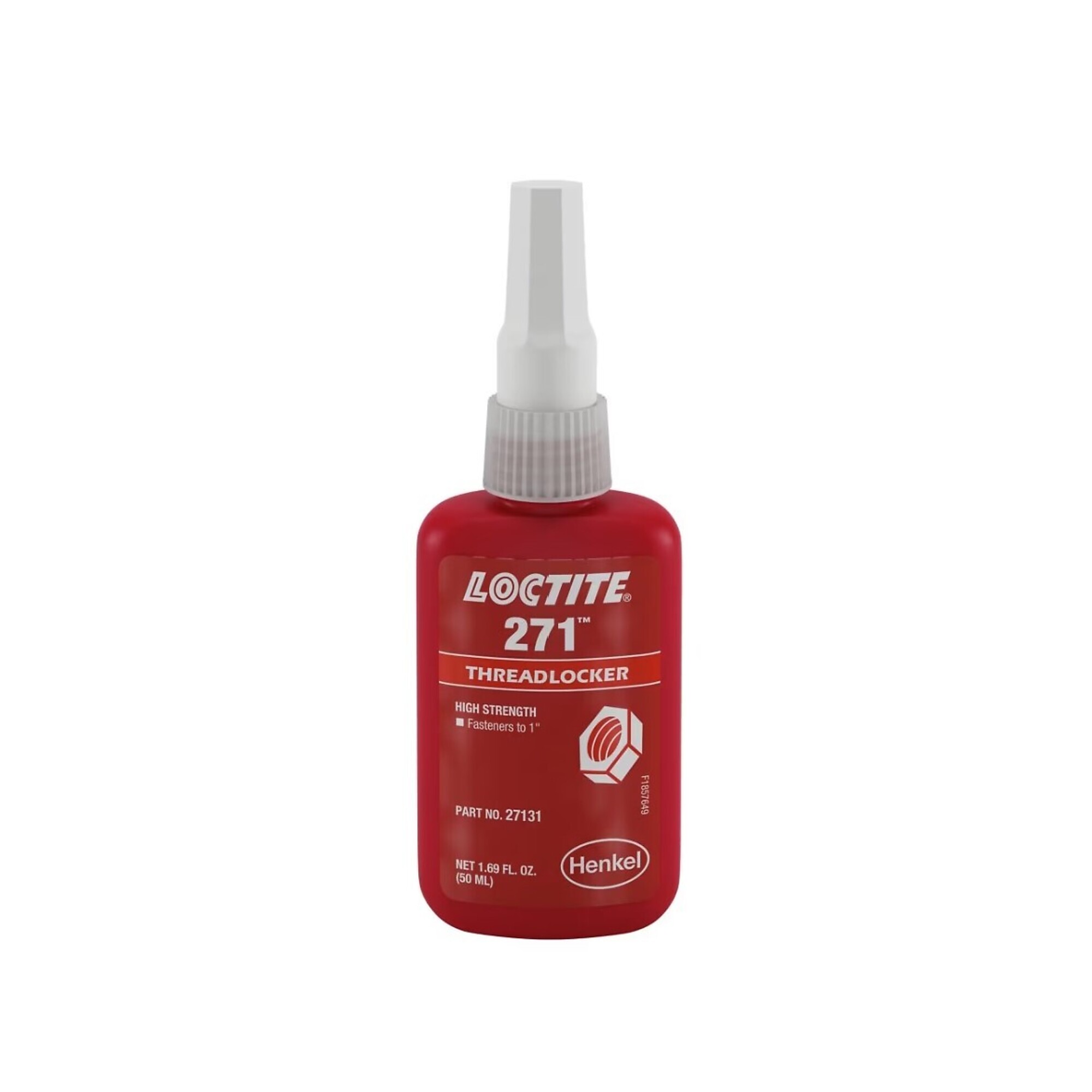 Loctite, 271 Threadlocker, Type: High 50 ml bottle, Model# LOC135381